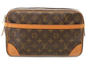 LOUIS VUITTON Compiegne Shoulder Bag Monogram